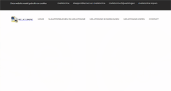 Desktop Screenshot of melatonine.org