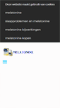 Mobile Screenshot of melatonine.org